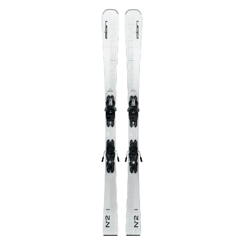 Skis with smooth tips-Elan PRIMETIME N°2 W PS Ski + EL 9.0 DB586018 Binding 2025