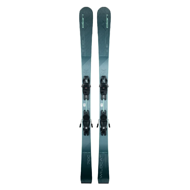 Skis for off-piste women-Elan WILDCAT 76 C LS Ski + EL 9.0 DB586018 Binding 2025