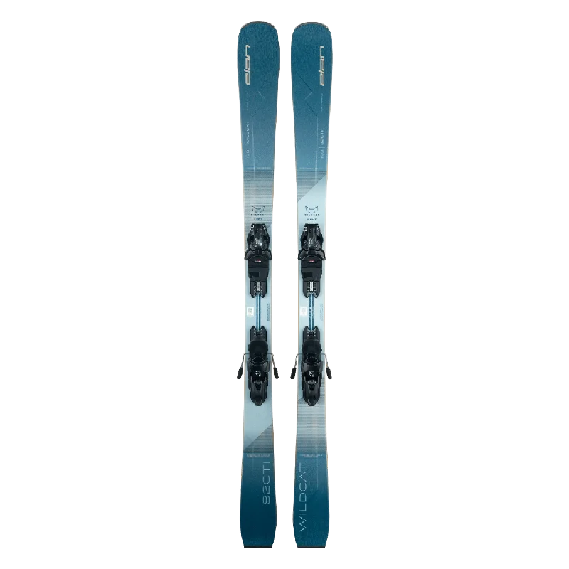 Skis for mixed terrain-Elan WILDCAT 82 CTI PS Ski + ELX 11.0 DB383418 Binding 2025