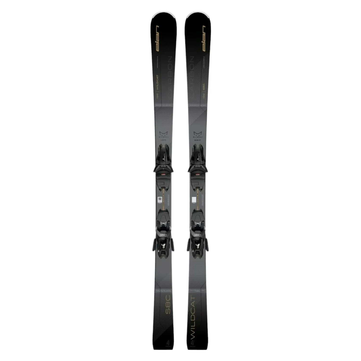 Durable skis for rough terrain-Elan WILDCAT S8 C LS Ski + EL 9.0 DB586018 Binding 2025