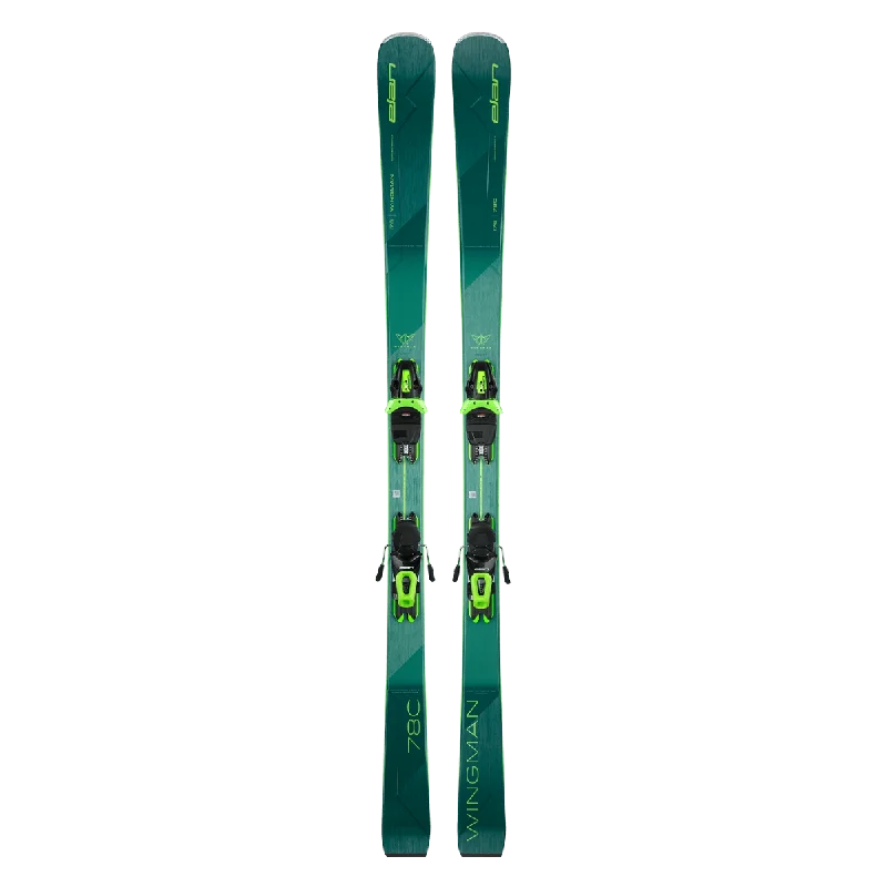 Affordable skis for women-Elan WINGMAN 78 C PS Ski + EL 10.0 DB585418 Binding 2025