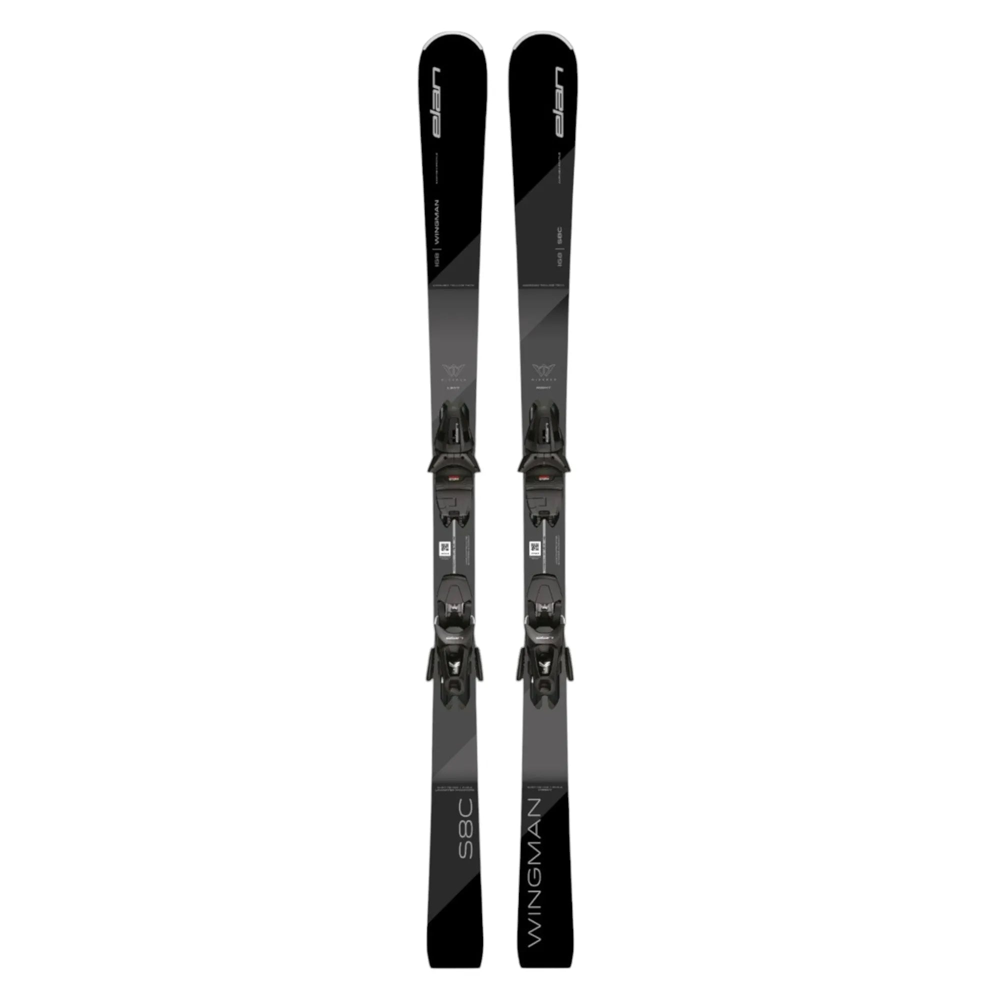 Best skis for groomed runs-Elan WINGMAN S8 C PS Ski + EL 10.0 DB585018 Binding 2025