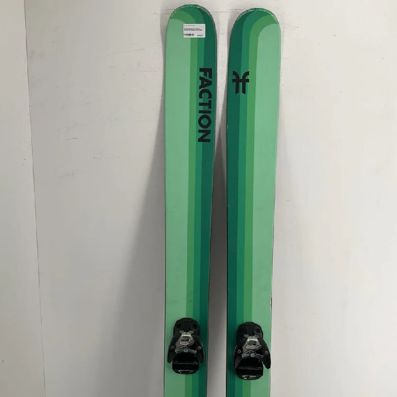 High-performance skis for teens-Faction Dancer 4 w/ Atomic Warden 13 Bindings