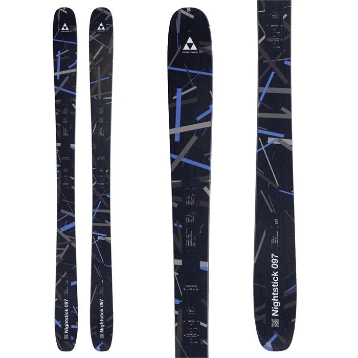 Best skis for soft turns-Fischer Nightstick 97 Freestyle Ski 2025