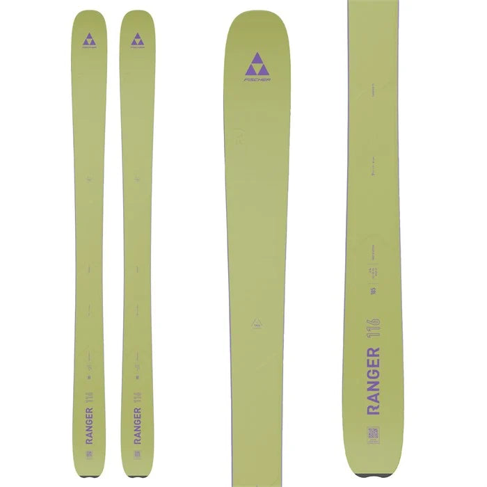 Skis with extra stability-Fischer Ranger 116 Freeride Ski 2025