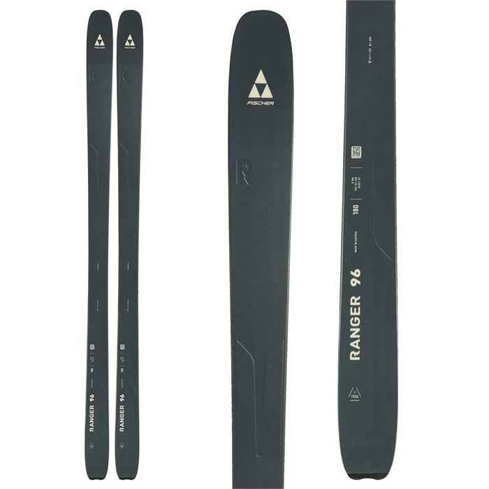 Skis for beginner experts-Fischer Ranger 96 Skis 2024