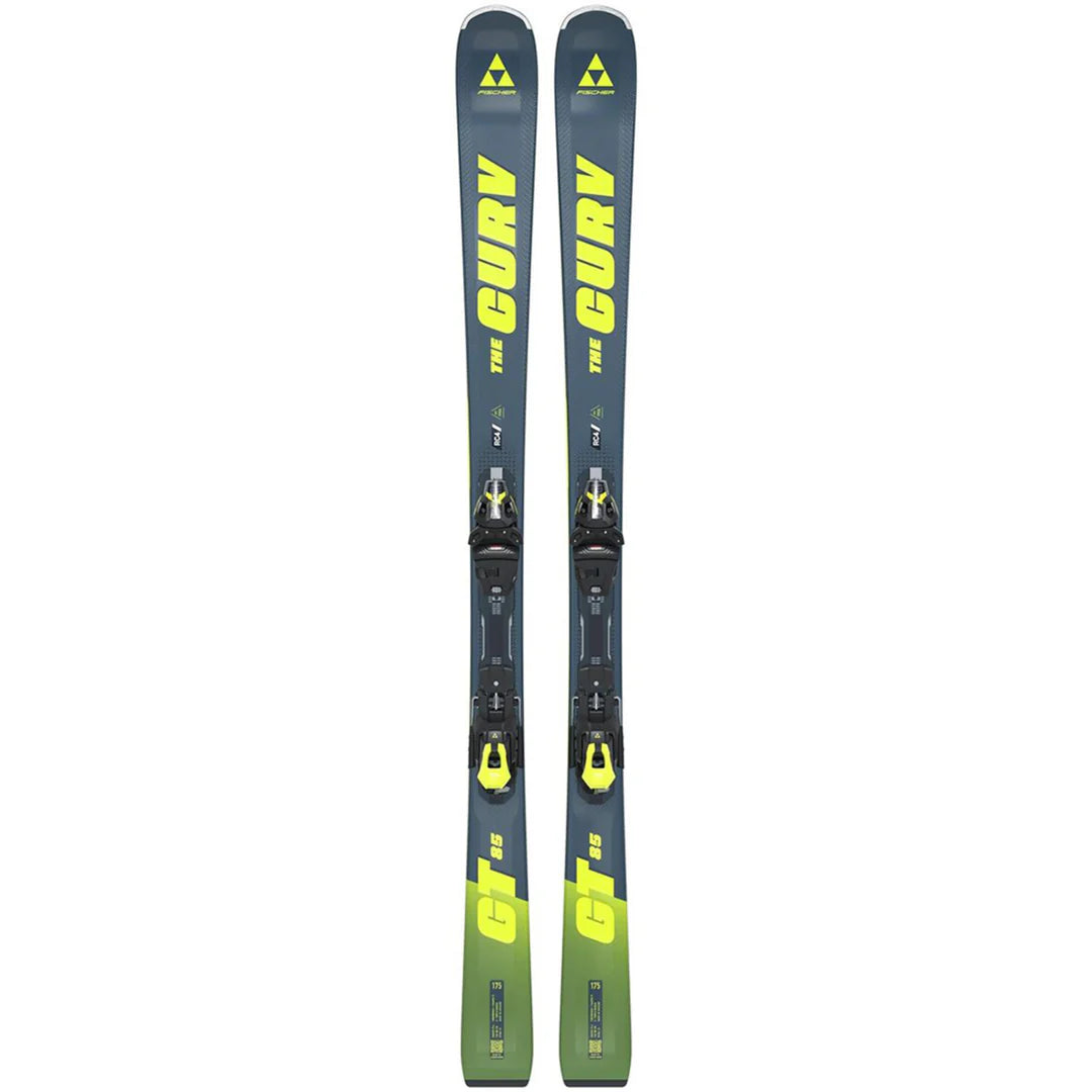 Skis with sleek designs-Fischer The Curv GT 85 Ski with RSW 12 Powerrail 2025