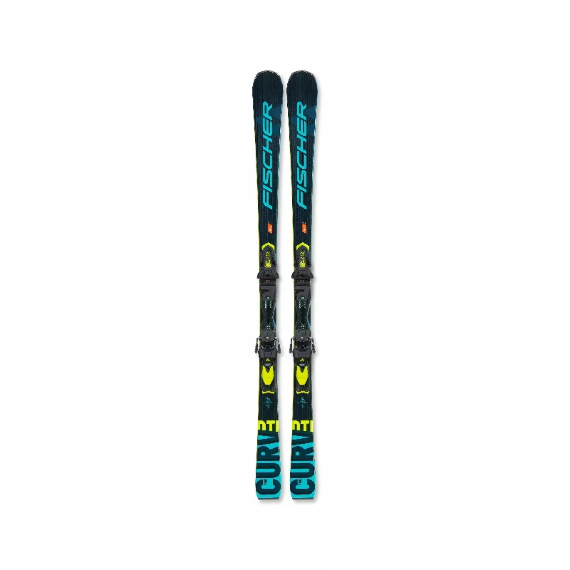 Skis for freestyle women-Fischer W The Curv DTI Allride