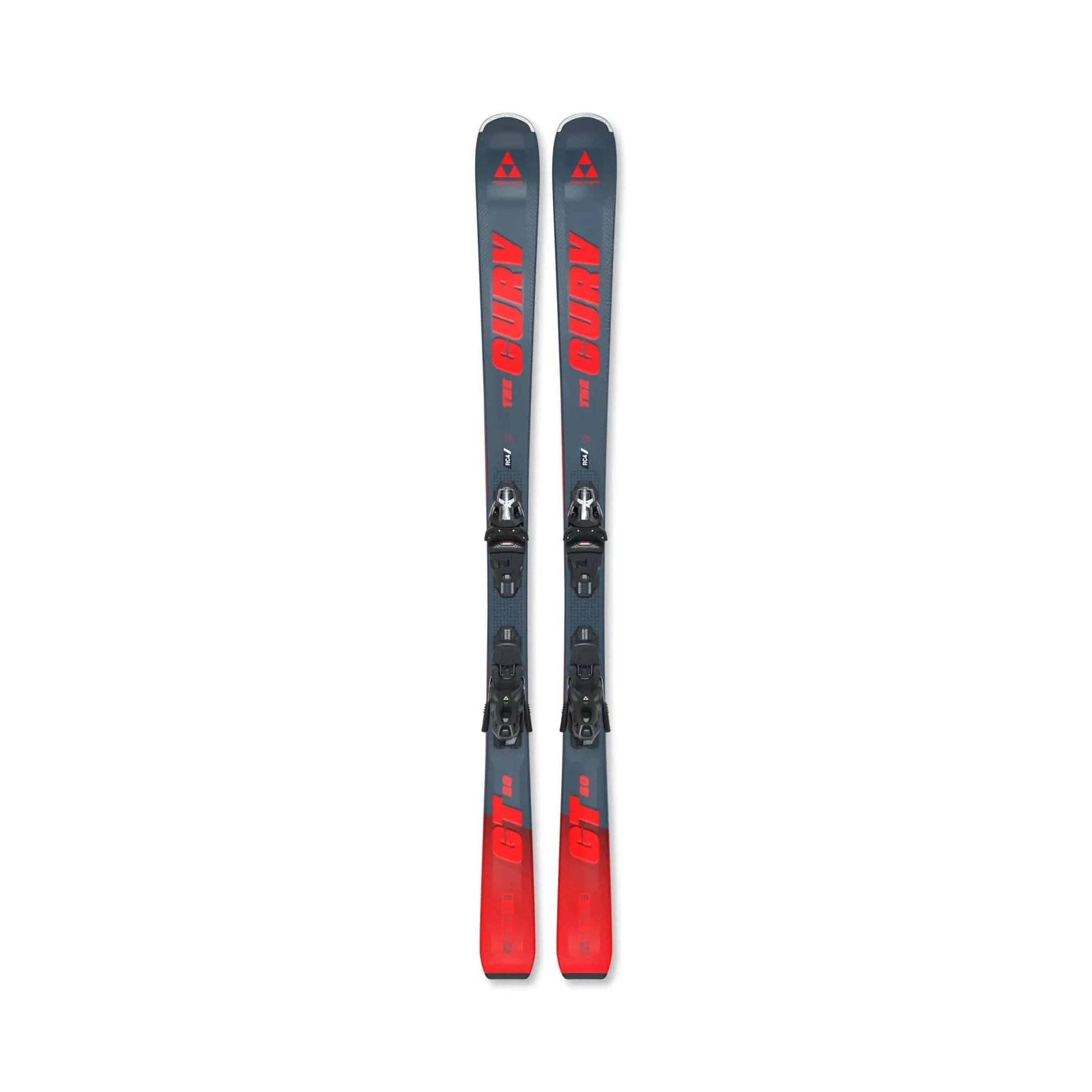 Skis with custom graphics-Fischer THE CURV GT 80 Ski + FIT40523 RSW 11 GW Binding 2025