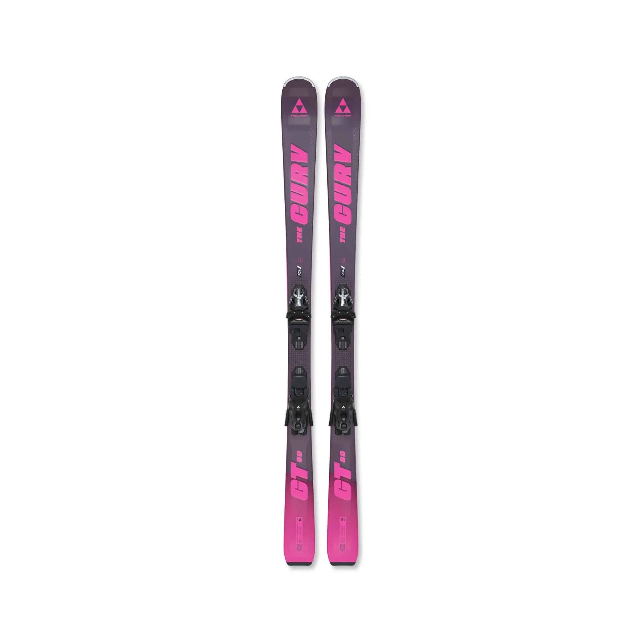 Durable skis for women-Fischer THE CURV TI WS Ski + FIT40321 RS10 GW Binding 2025