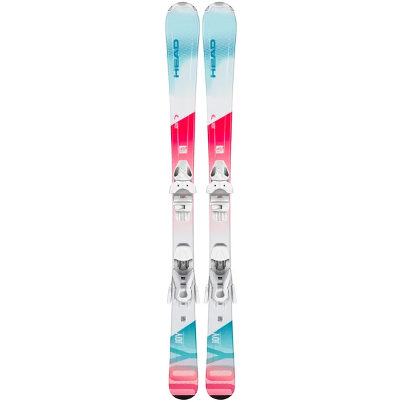 Durable skis for women-Head Joy Easy JRS + JRS 4.5 GW CA