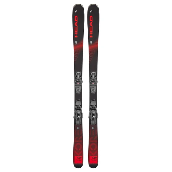 Affordable skis for seniors-Head Kore X 80 + PRW 11 GW