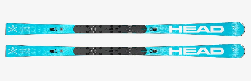 High-performance skis for kids-Head Worldcup Rebels e-Speed Pro Skis 2024