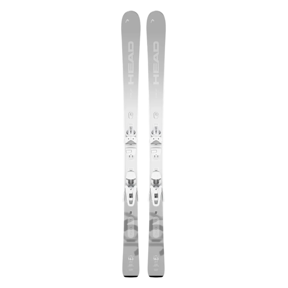 Durable skis for pros-Head e-pure Joy Ski + Joy 9 GW Binding 2025