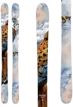 Skis for hard slopes-Icelantic Maiden 91 Skis - Women's 2024