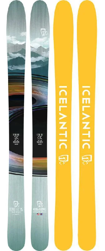 Durable skis for seniors-Icelantic Riveter 95 Skis - Women's 2023