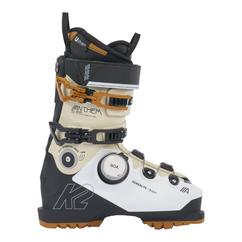 Ski boots for back support-K2 Anthem 95 BOA Ski Boots - Women's 2024