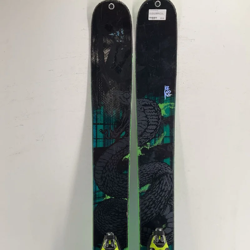 Skis for mixed snow-K2 Petitor w/ Salomon STH 13 Bindings