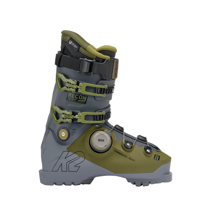 Ski boots for waterproofing-K2 Recon 130 BOA Ski Boots 2025