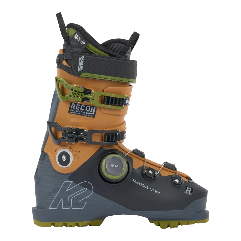 Ski boots with memory foam-K2 2024 Recon 110 BOA Ski Boot