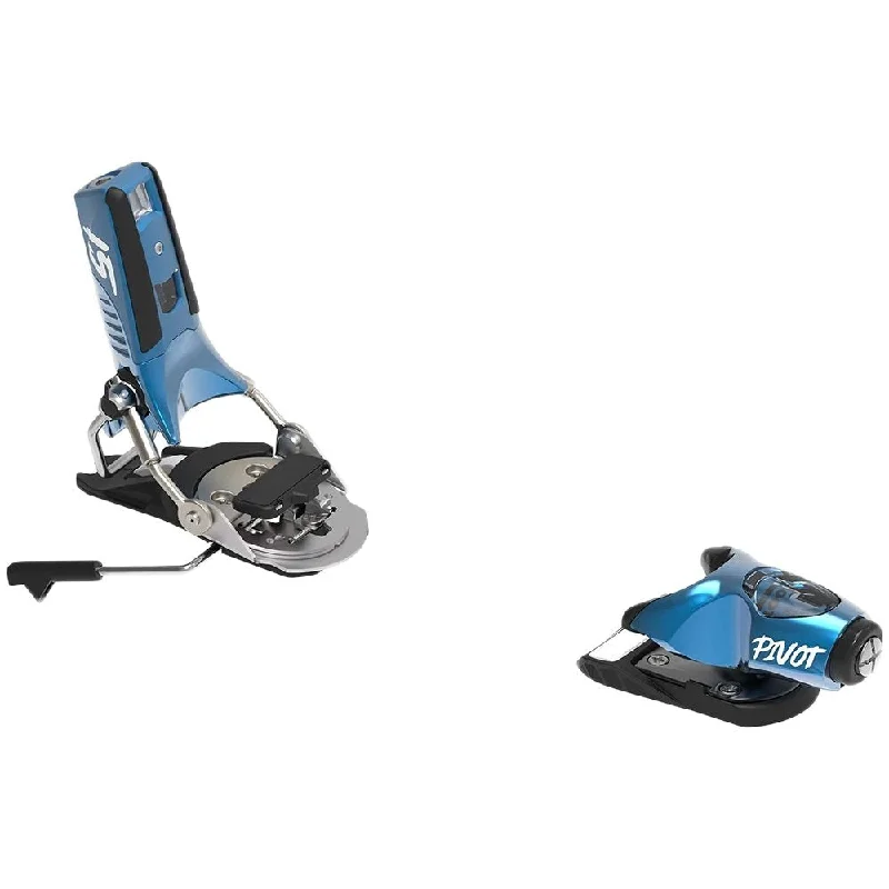 Ski Bindings with Quirky Designs-Look Pivot 2.0 15 GW Ski Binding - Steel Blue 2025