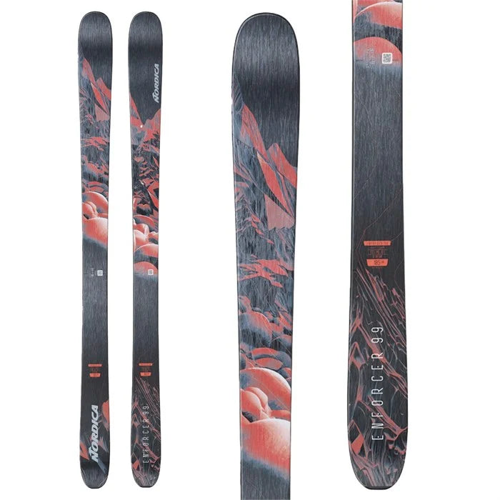 Skis with sturdy bindings-Nordica Enforcer 99 Ski 2025