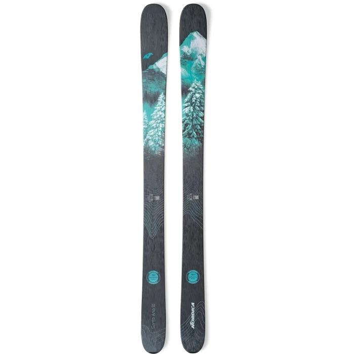 Skis for backcountry pros-Nordica Santa Ana 104 Free