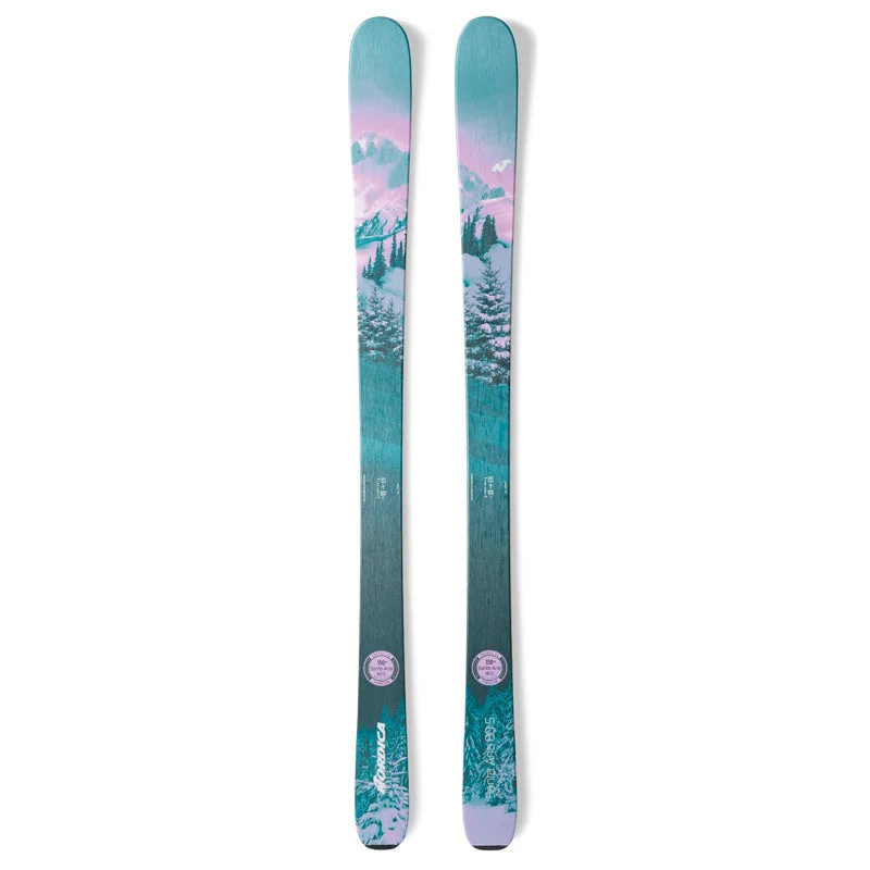 Lightweight skis for kids-Nordica Santa Ana 80 S Skis - Girls' 2024