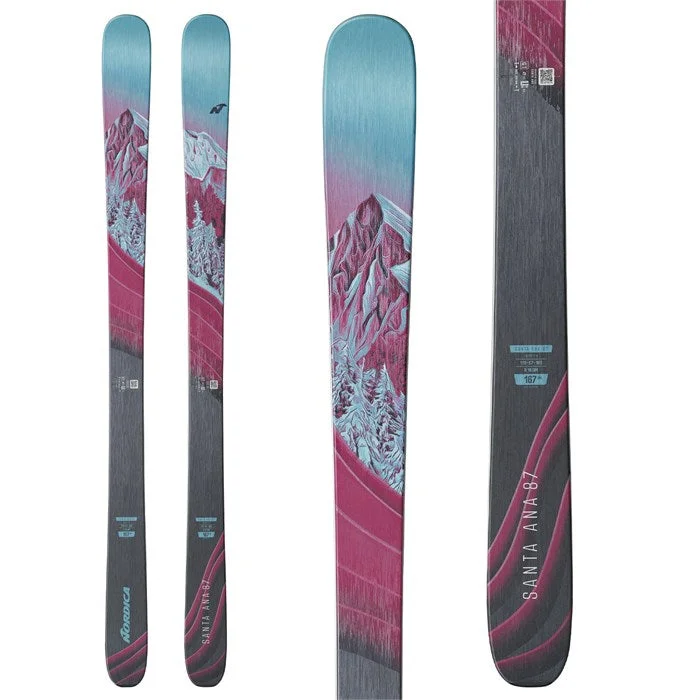 Skis for icy trails-Nordica Santa Ana 87 Skis 2025