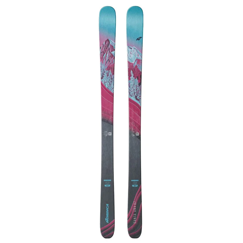 Top skis for long descents-Nordica Santa Ana 87 Skis - Women's 2025