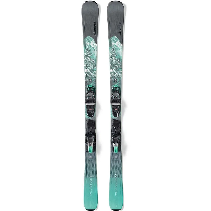 Skis with lightweight frames-Nordica Wild Belle Ski w/ TP2 Light 11 binding 2025