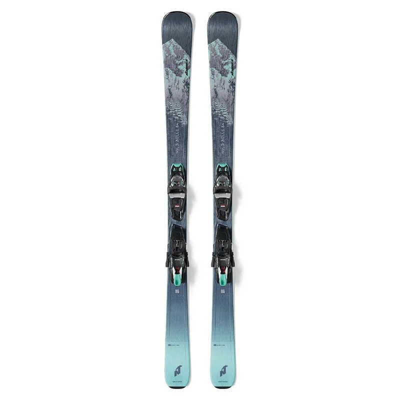 Skis with strong bindings-Nordica Wild Belle 84 DC + TP 11 Skis - Women's 2023