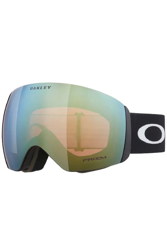 Goggles with glacier logos-Oakley Flight Deck L Goggles