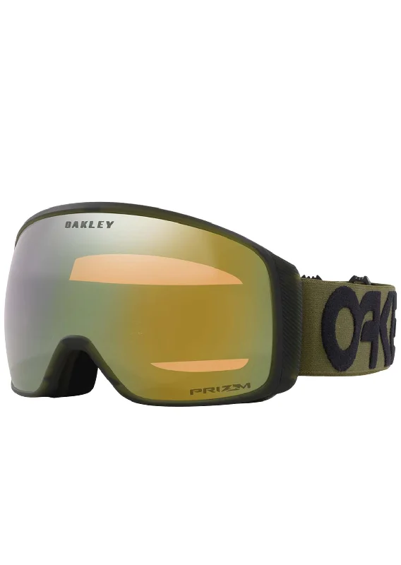 Goggles with fractal prints-Oakley Flight Tracker L Goggles