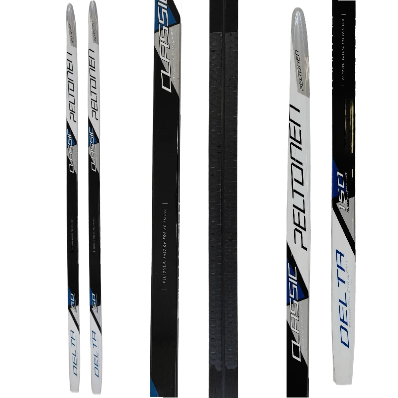 Skis with durable bindings-Peltonen Delta Jr Step Classic Skis CLEARANCE