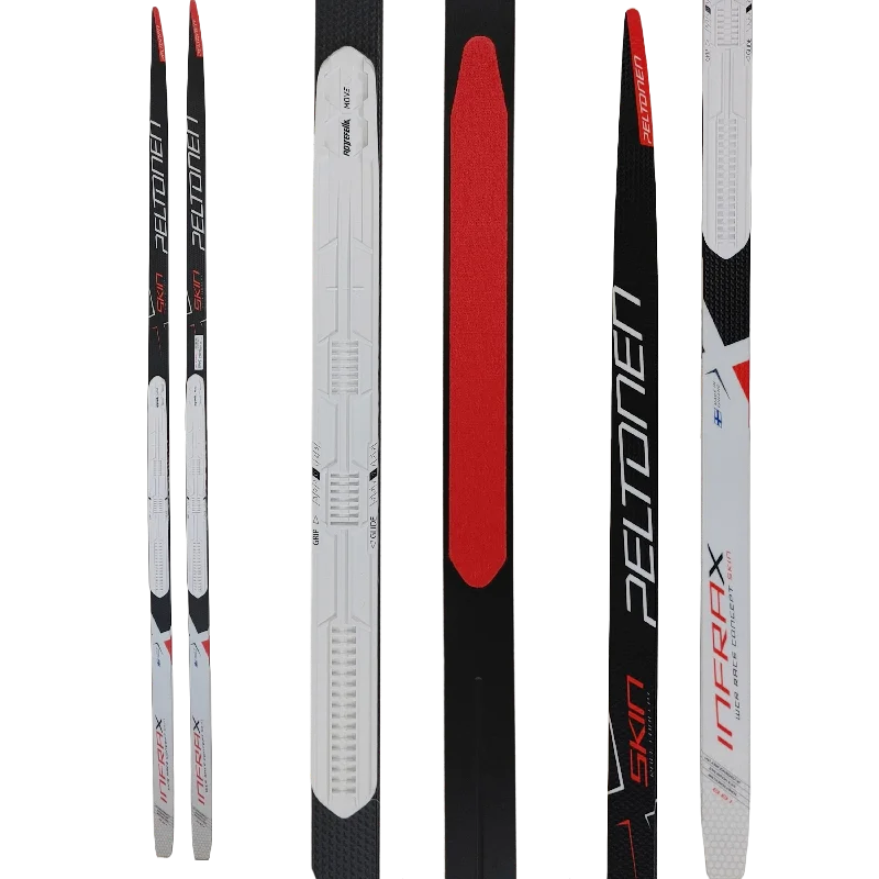 Skis with grippy edges-Peltonen INFRA X SKIN Classic Skis CLEARANCE