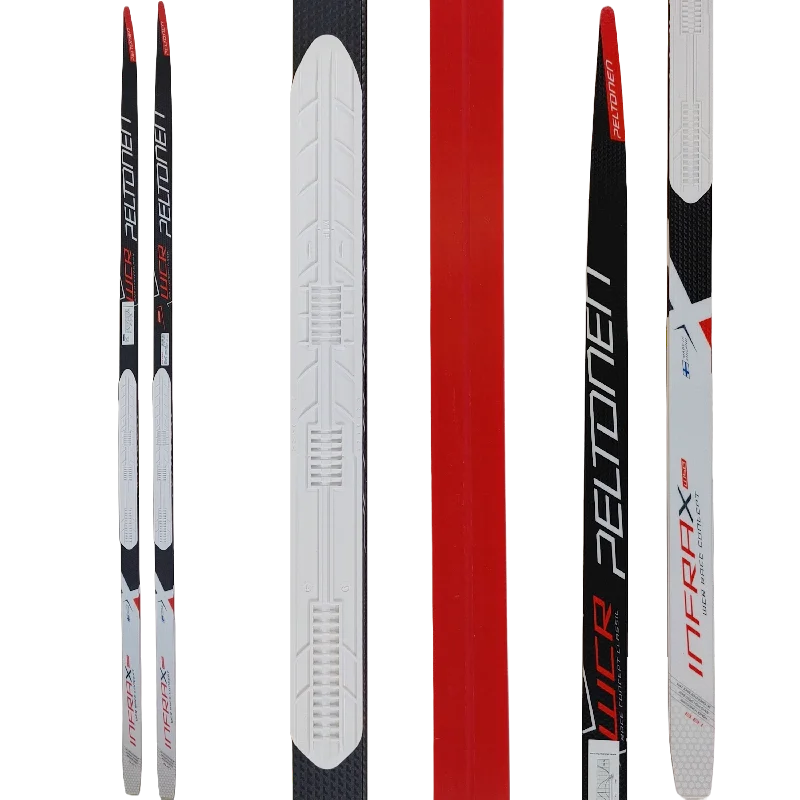 High-performance skis for seniors-Peltonen INFRA X WET/KLISTER Classic Skis CLEARANCE