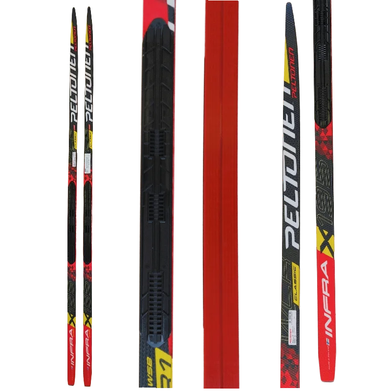 Durable skis for teens-Peltonen INFRA X WET TRACK 2020 Classic Skis A-GRADE CLEARANCE