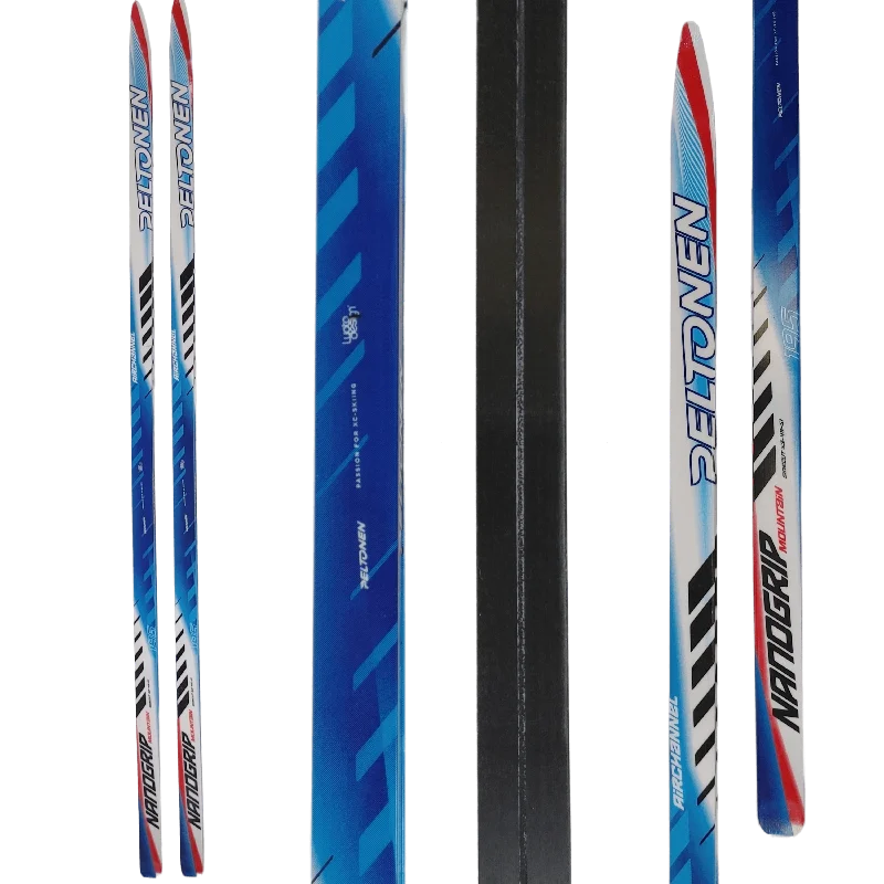 Skis for intermediate teens-Peltonen Mountain Off-Track Classic WAXABLE 2016 Skis 53-49-51mm Sidecut | 195cm