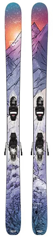 Top skis for carving runs-Rossignol Black Ops 92 Ski & Look Xpress 11 GW Binding Package - Women's