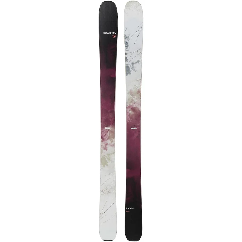 Skis with strong edges-Rossignol Blackops W Rallybird