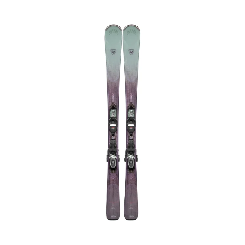 Lightweight skis for pros-Rossignol Experience W 78 CA + XP10 Skis - Women's 2025