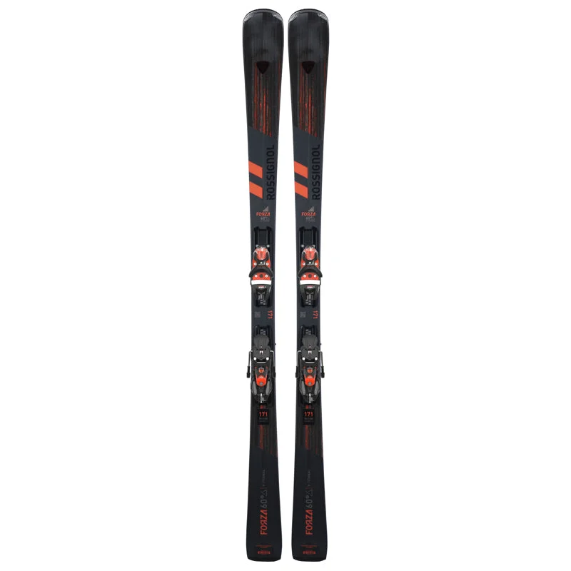 Top skis for steep descents-Rossignol Forza 60 V-TI + SPX 12 Skis 2025