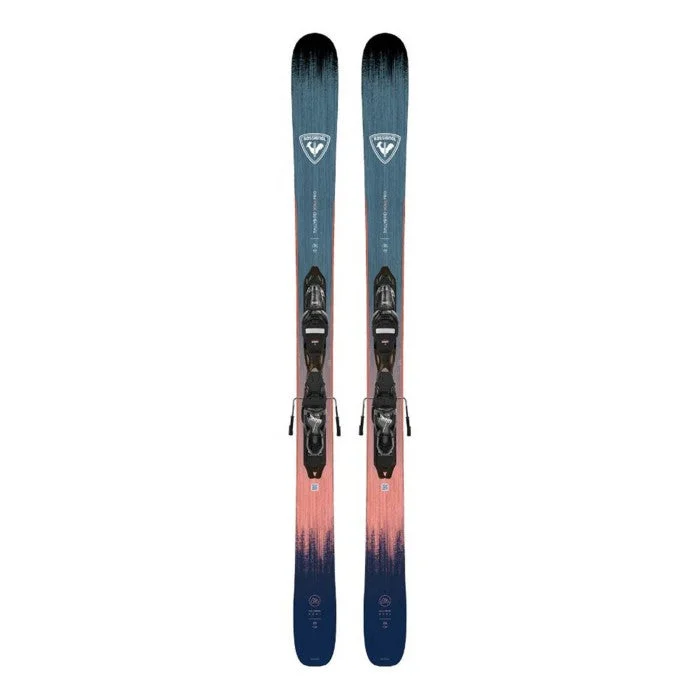 Best skis for off-piste-Rossignol Rallybird Soul Pro Skis + XP 10 GW Bindings - Women's/Juniors 2025