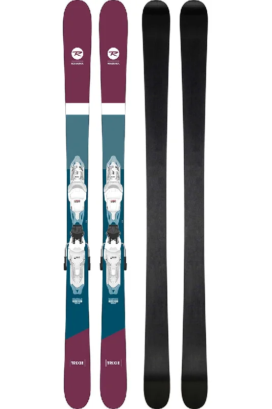 Affordable skis for pros-Rossignol Trixie Express Ski & Look Xpress 10 GW Binding Package - Women's 2023