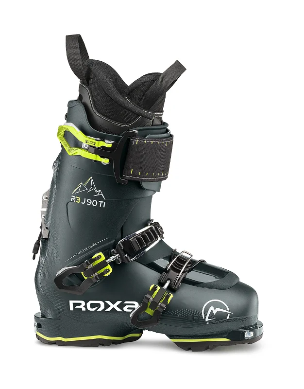 Ski boots for polishing-Roxa R3J 90 GW Junior Ski Boots