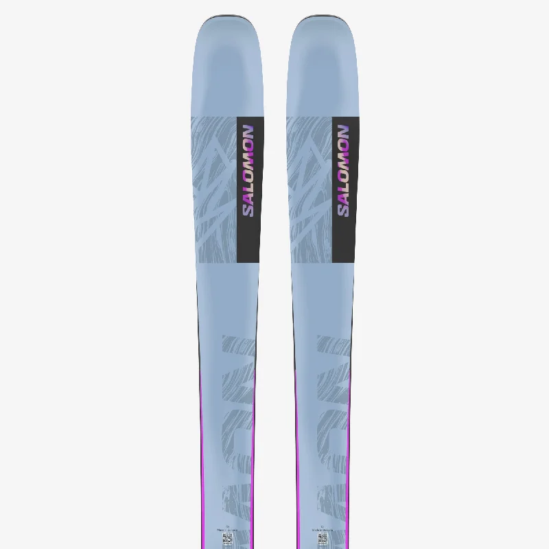 Skis with custom graphics-Salomon N QST Lux 92 Women's Skis