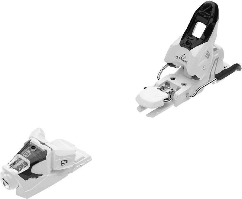 Ski Bindings for Blizzard Runs-Salomon Stage 11 GW Ski Bindings - White 2024