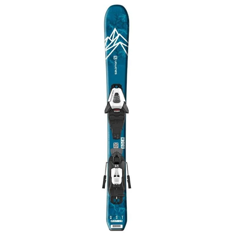 Top skis for carving trails-Salomon QST MAX Jr XS + C5 GW J75