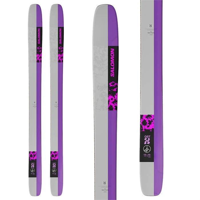 Affordable skis for kids-Salomon QST X Skis 2025